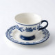 Coffee Cup and Saucer Set - 6 Pcs
